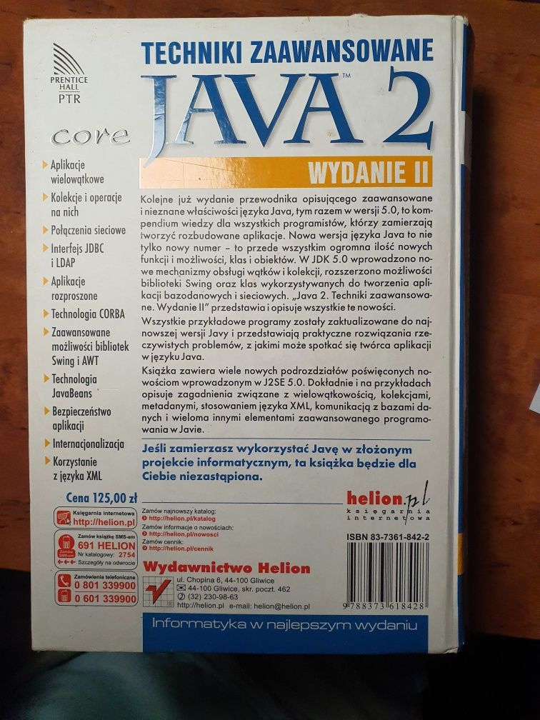 Java 2 techniki zaawansowane - Horstmann