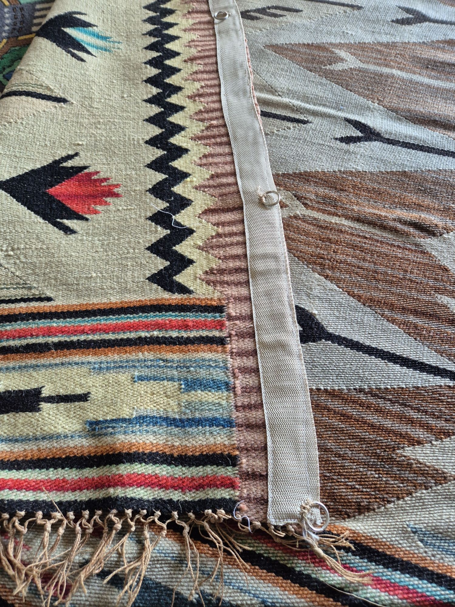Kilim vintage Cepelia Dywan na ścianę XXL