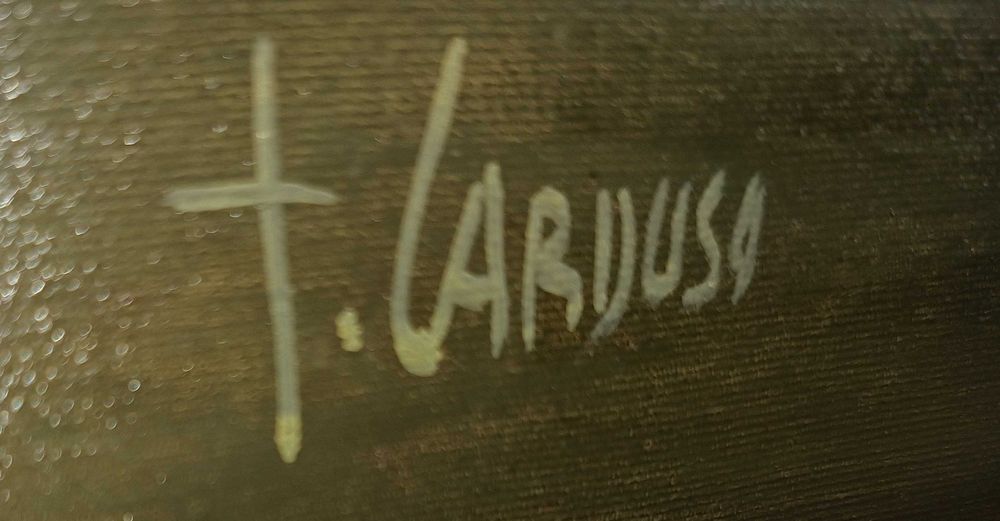 Quadro Óleo Sobre Tela Teixeira Cardoso Navios