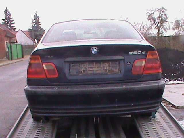 BMW E46 lampy zderzak tył maska błotnik drzwi klapa Orientblau Metalic