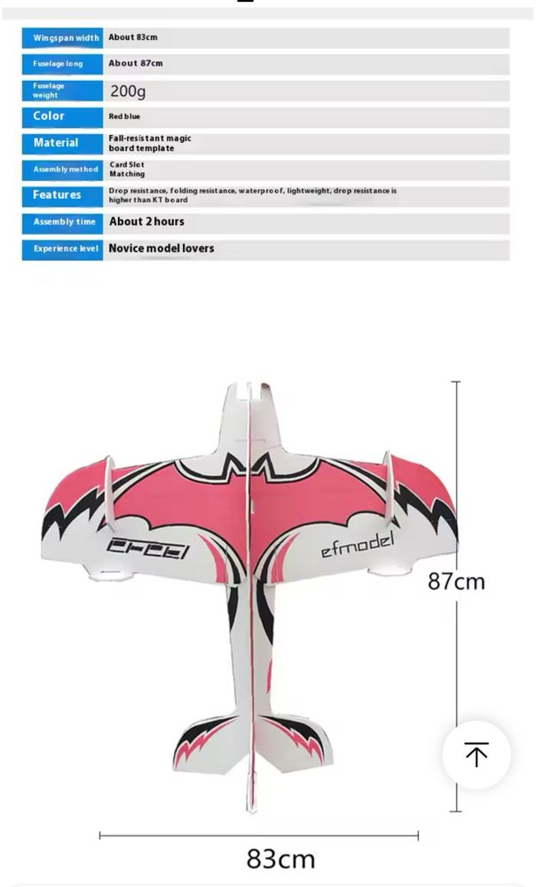 Model RC 3D Akrobata KIT