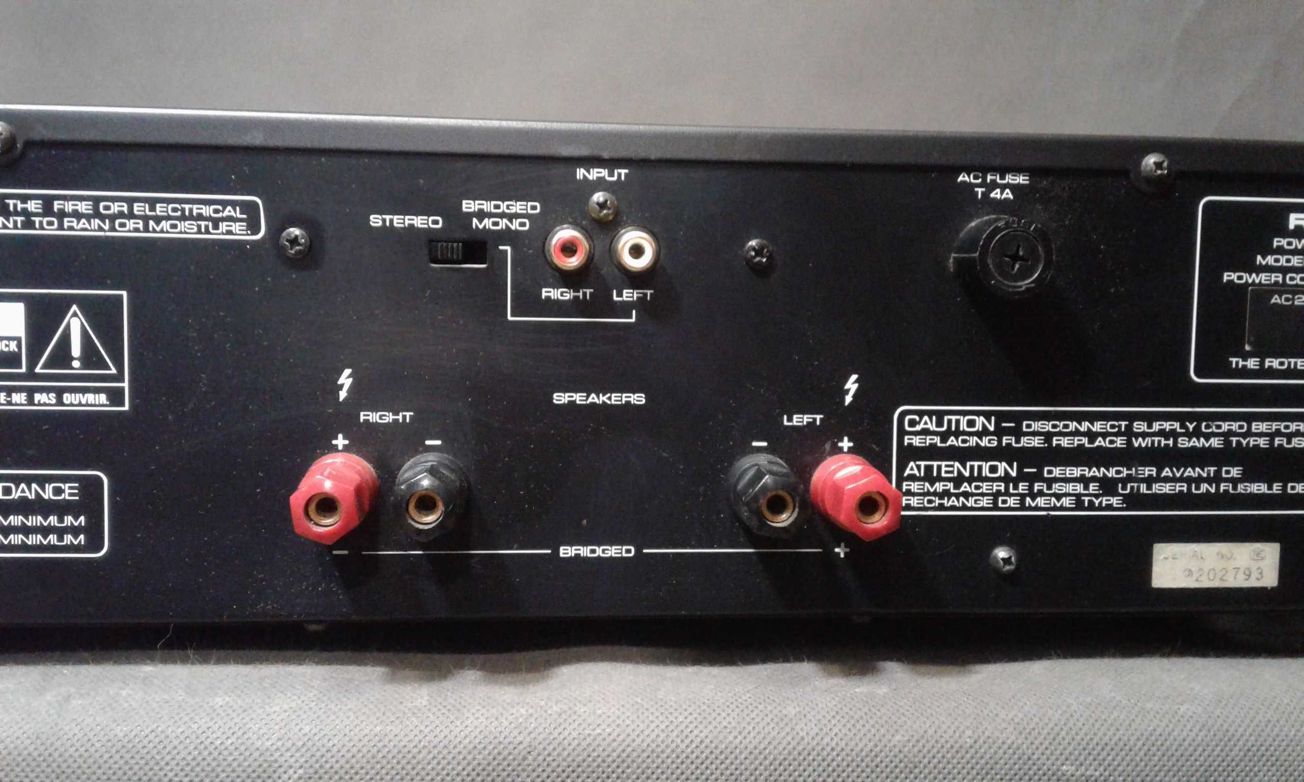ROTEL RB-980BX, wzmacniacz stereo
