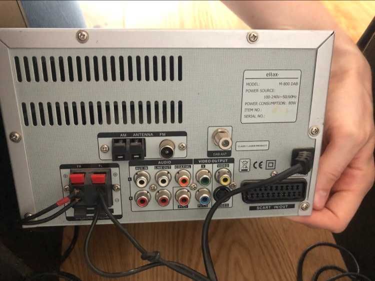 Wieża Eltax M-800 DAB