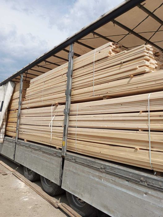 Пиломатеріали сушені, суха дошка, рейка, брус, дуже хороша ціна.