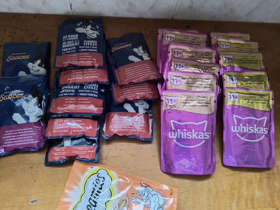 Whiskas, Felix saszetki dla kota