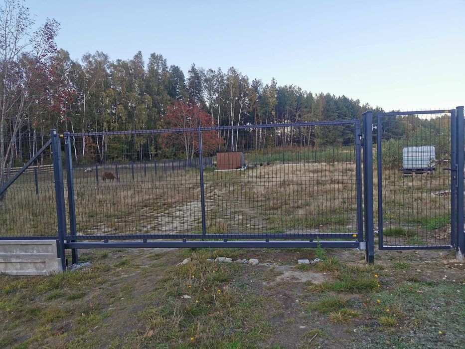 Furtka Panelowa 3D KPL OCYNK+RAL 150cmx100cm PRODUCENT OGRODZEŃ