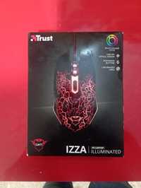 Mouse Gamer Trust GXT 105 Izza + caixa Original