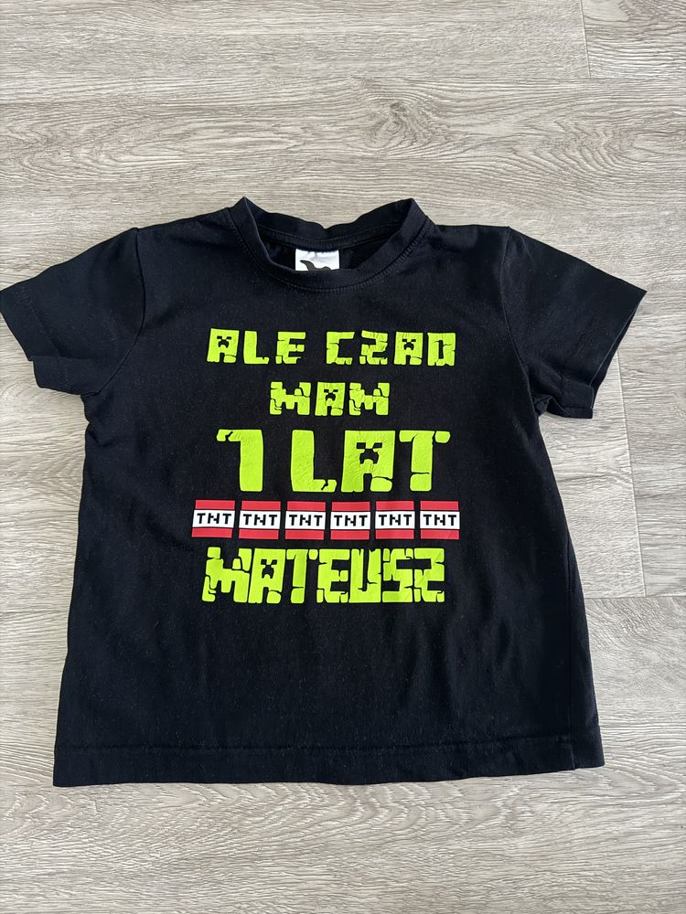 Tshirt  minecraft Mateusz