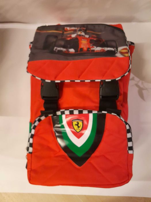 NOWY Plecak rozszerzany Ferrari Shell