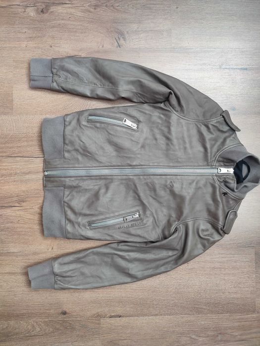 Replay kurtka skórzana premium prawdziwa owcza skóra xs