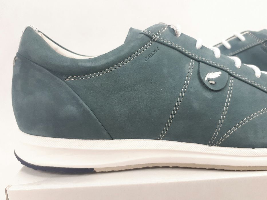 NOWE sneakersy Geox Respire bufalo nbk eu39 D52h5a 000se c4008 półbuty