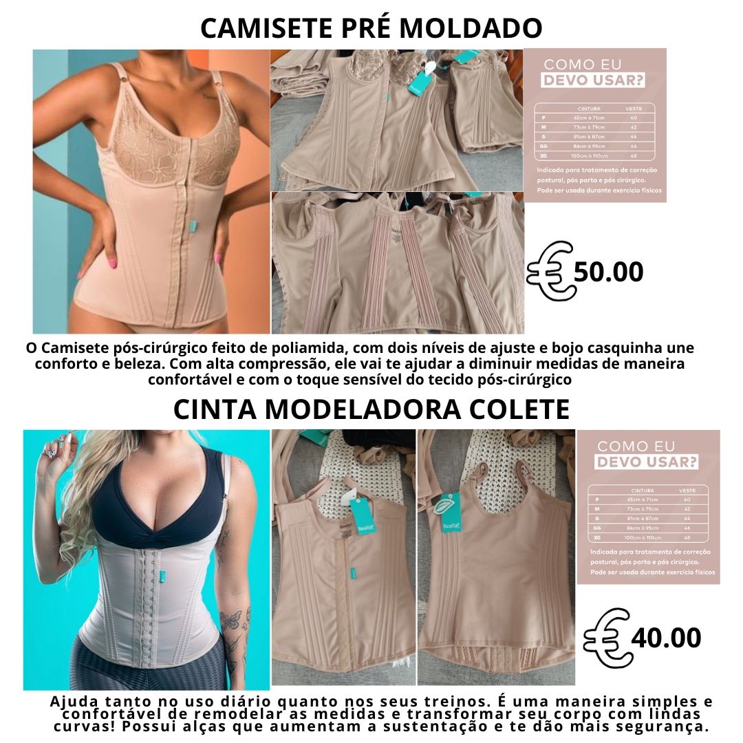 Cinta modeladora colete