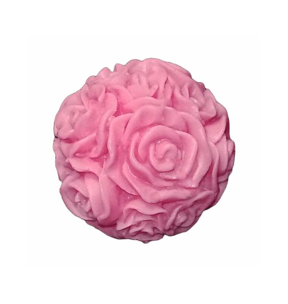 Naturalne mydełko kula kąpielowa róże na prezent podziękowania