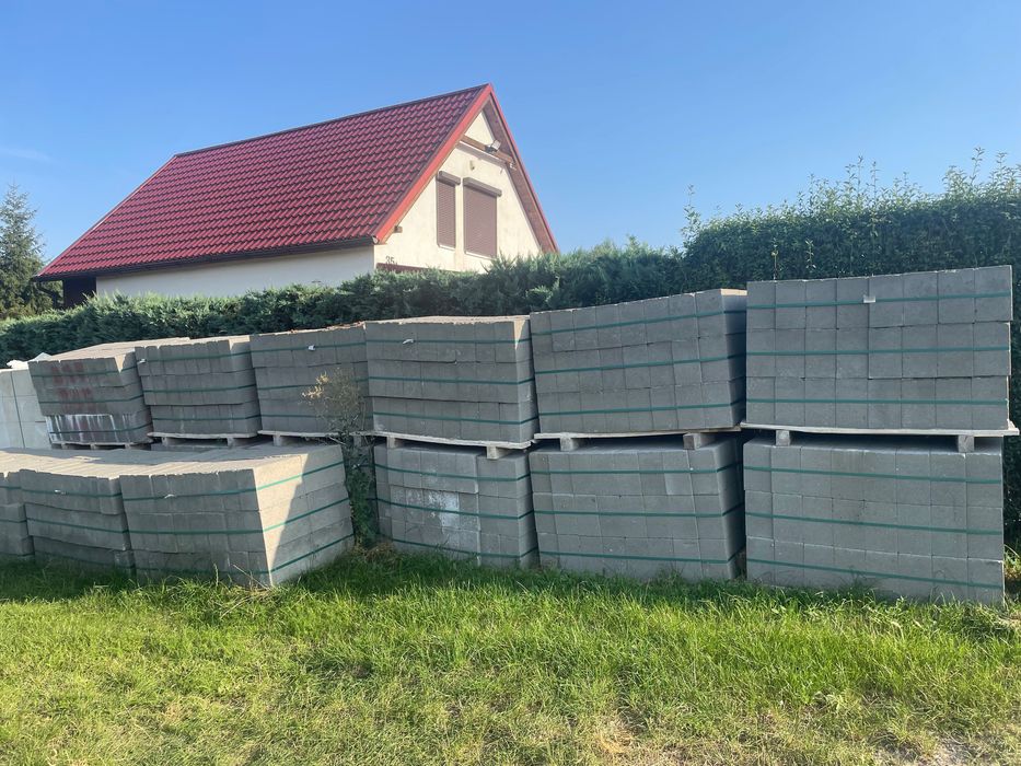 REZERWACJA Bloczek betonowy fundamentowy 12x24x38