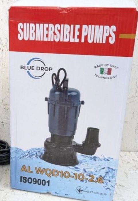 Насос + шланг 25 метров. Для канализации и выгребных ям