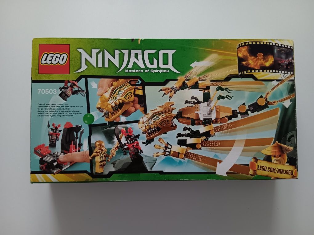 Nieotwarte Lego  Ninjago 70503 - Złoty Smok