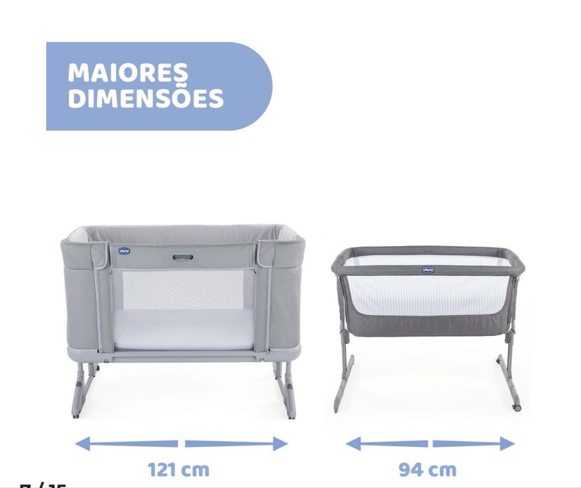 Berço next to me Chicco