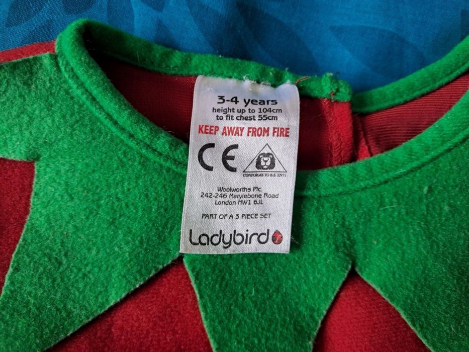 Карнавальний костюм Різдвяного Ельфа р.104