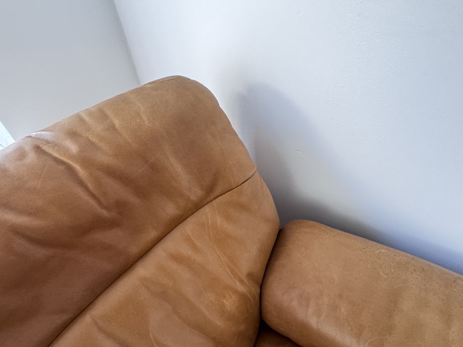 Kanapa skórzana karmelowa  DeSeDe