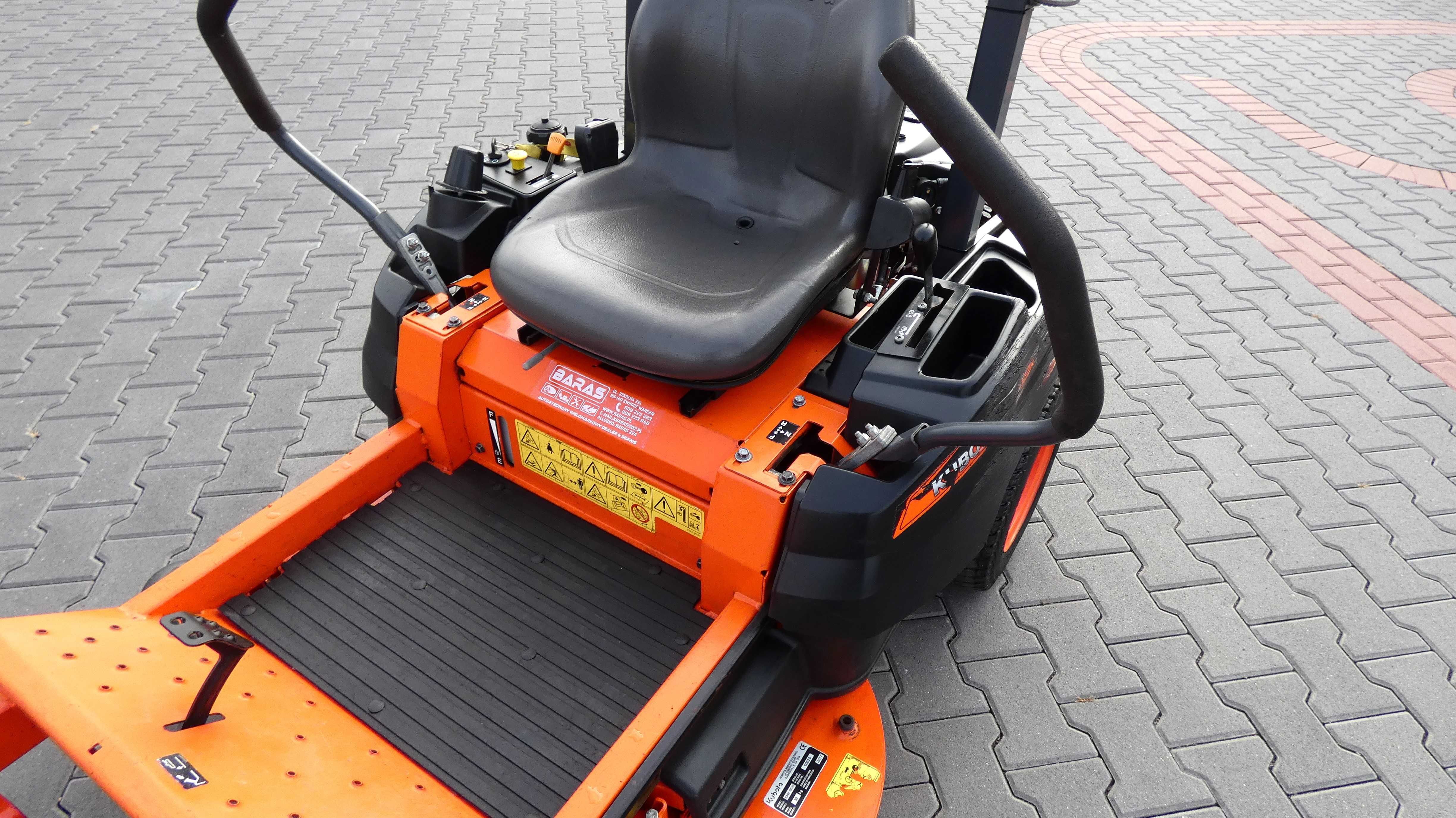 Traktor kosiarka Zero Skręt KUBOTA Z122R Kawasaki (071001.4) - Baras