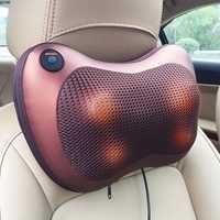 Масажна подушка Car and Home Massage Pillow, масажер для шиї автомобіл