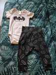 Komplet H&M Batman spodnie i body rozmiar 74