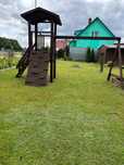 Plac zabaw drewniany