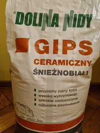 Gips ceramiczny śnieżnobiały