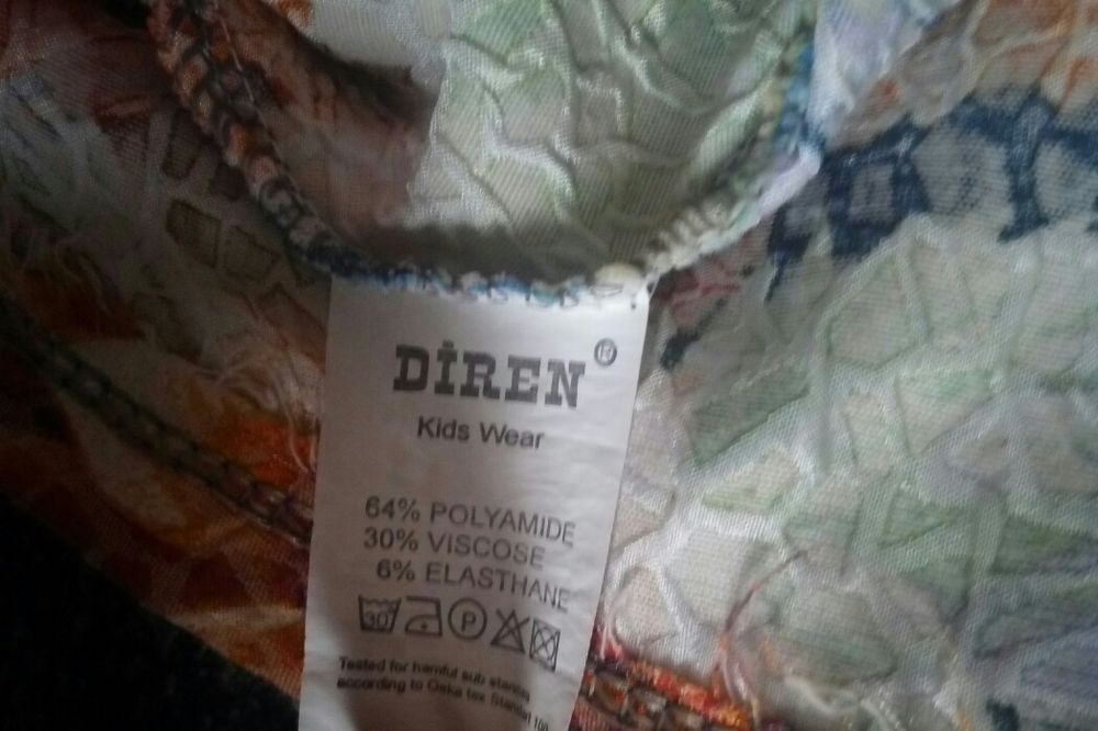 модное яркое платье