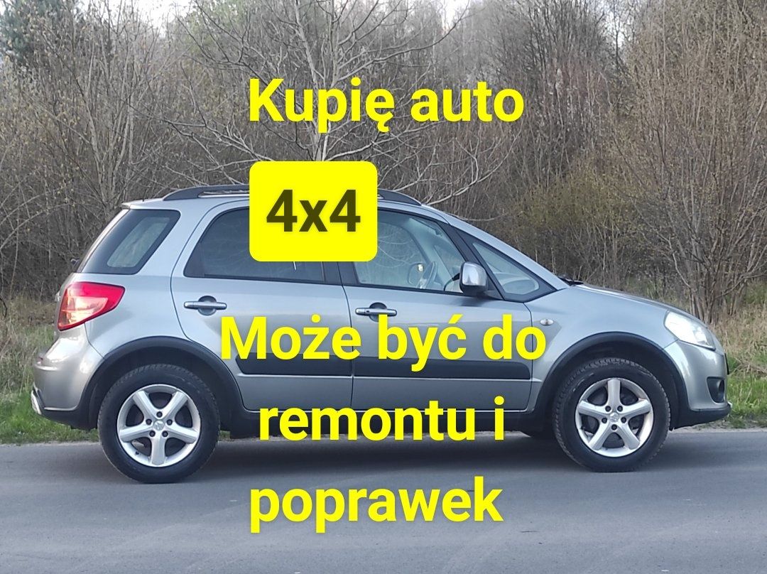 Skup aut  4x4 może być do remontu i poprawek do 10 tys