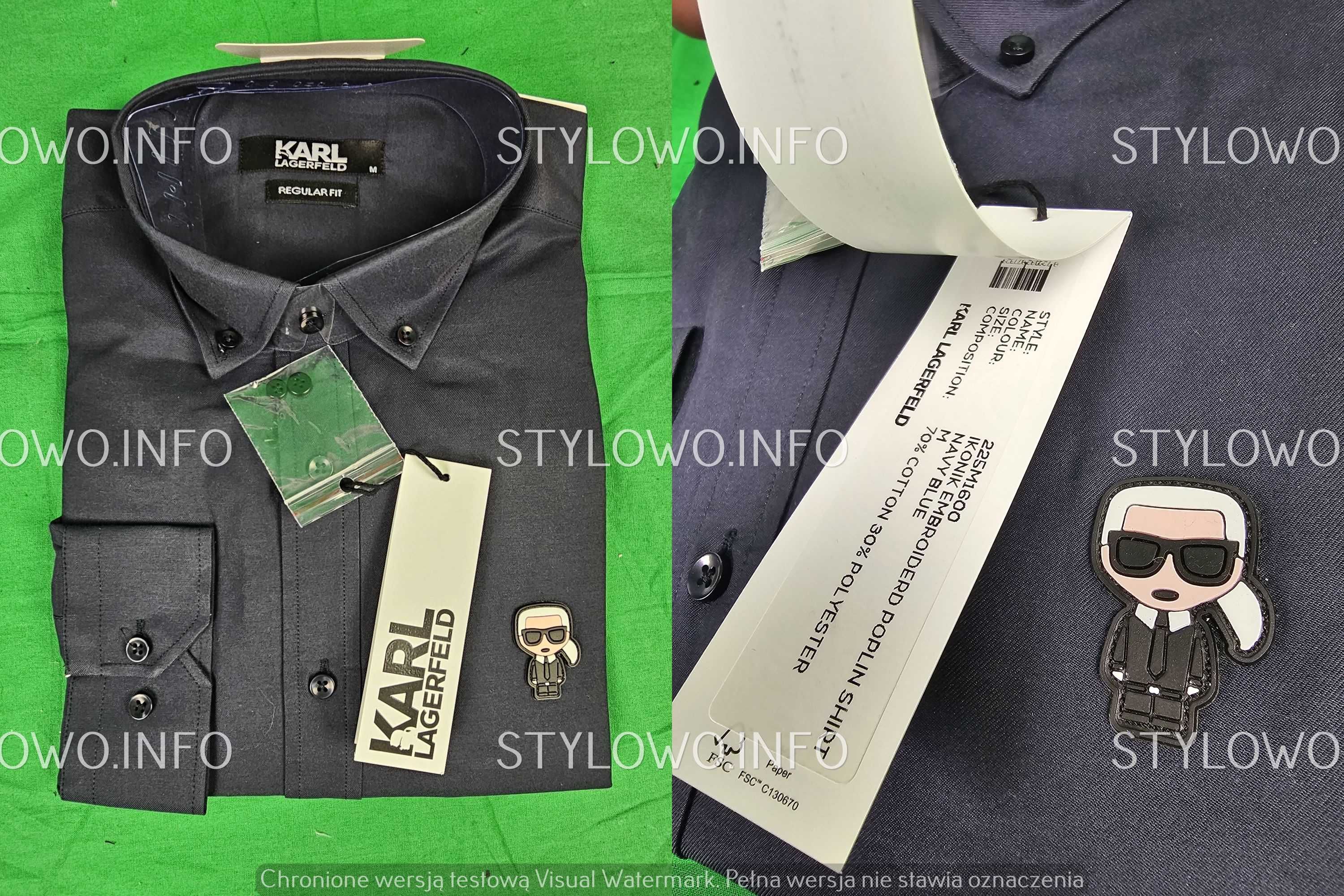 Koszule męskie M-3XL Slim Fit Lacoste Armani Jeans Premium tommy