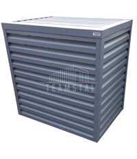 Osłona klimatyzatora - pompy ciepła 90x50x130 cm antracyt TS555