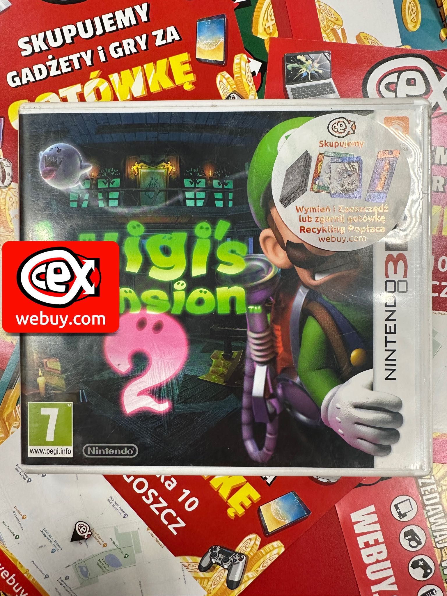 Gra Luigi's Mansion 2: Dark Moon [3DS] CeX Bydgoszcz