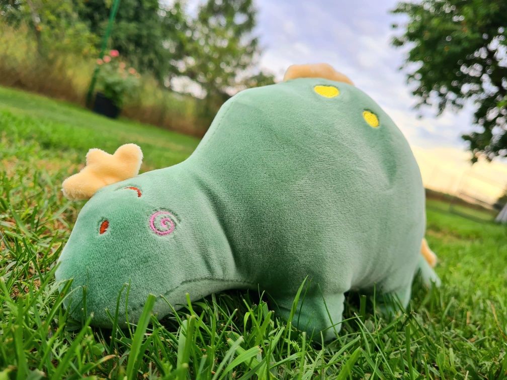 Super maskotka pluszak zielony Dinozaur Nowa zabawki