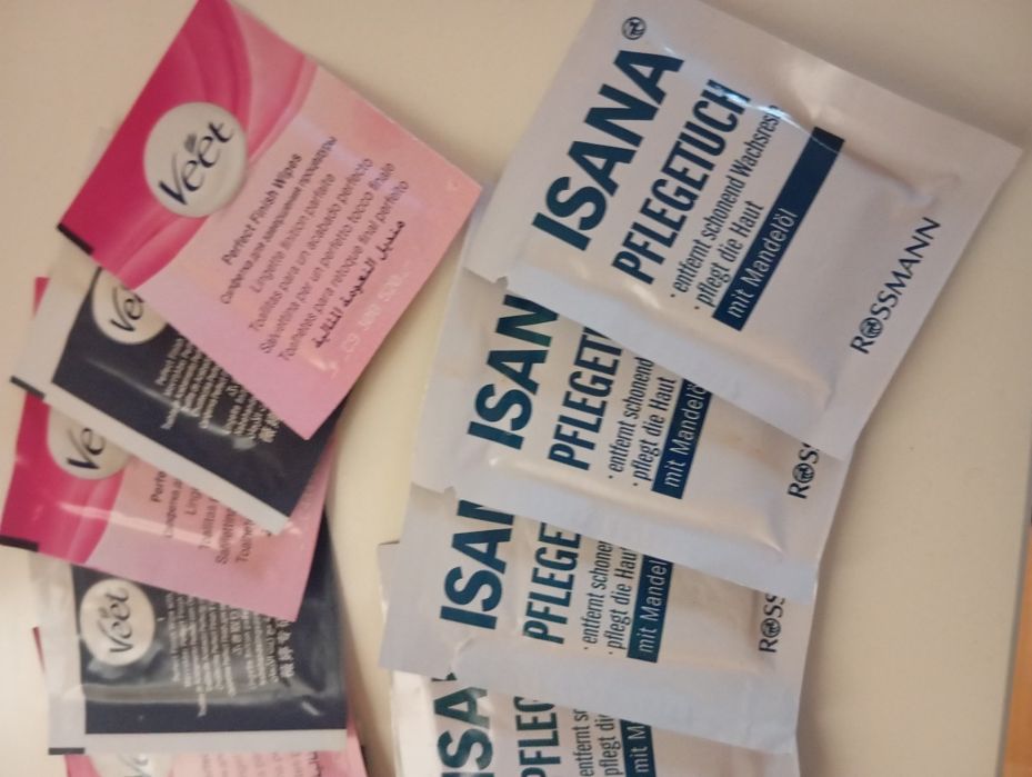 Isana i veet 14 chusteczek po depilacji