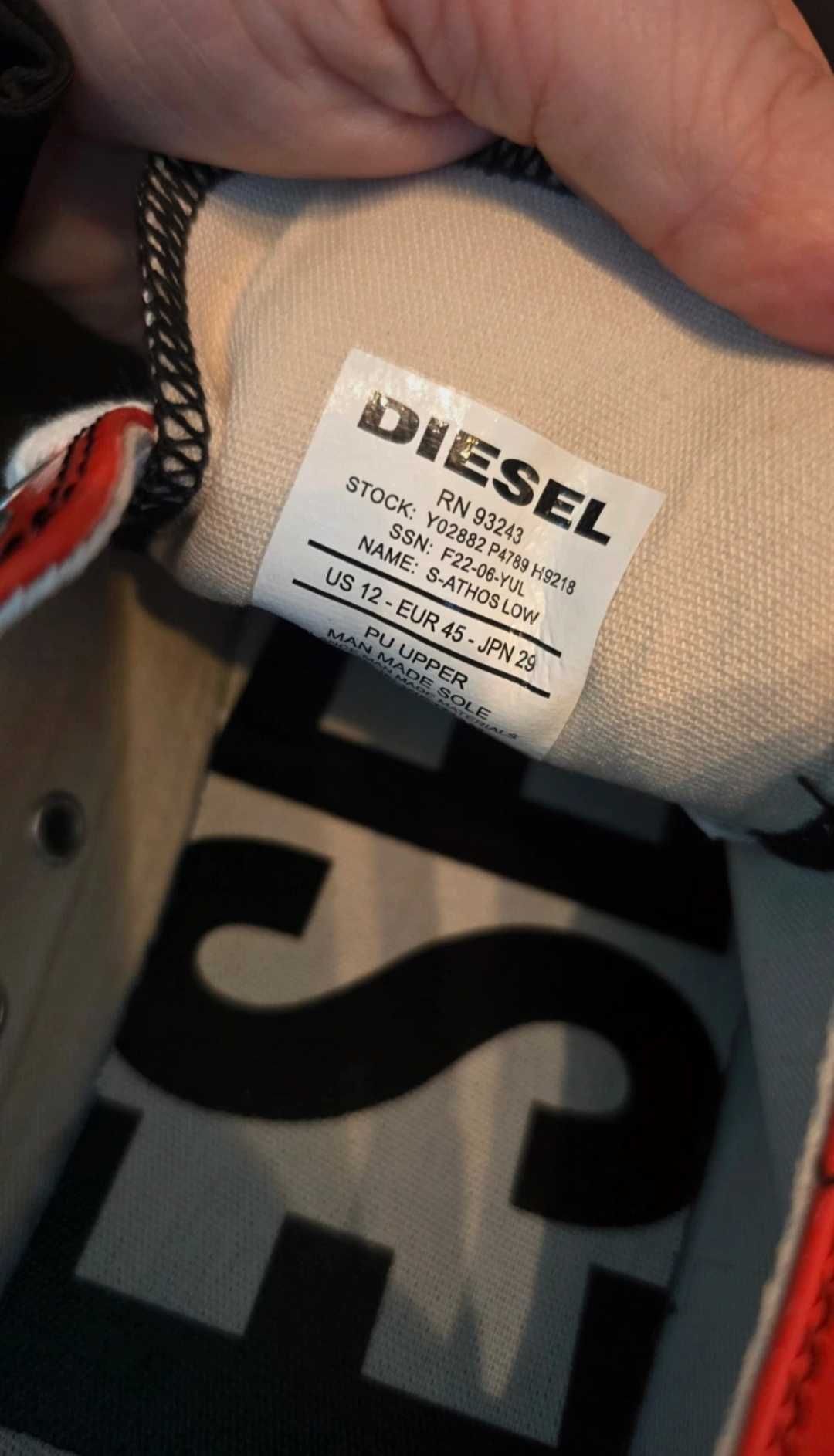Кеди оригінальні Diesel 45