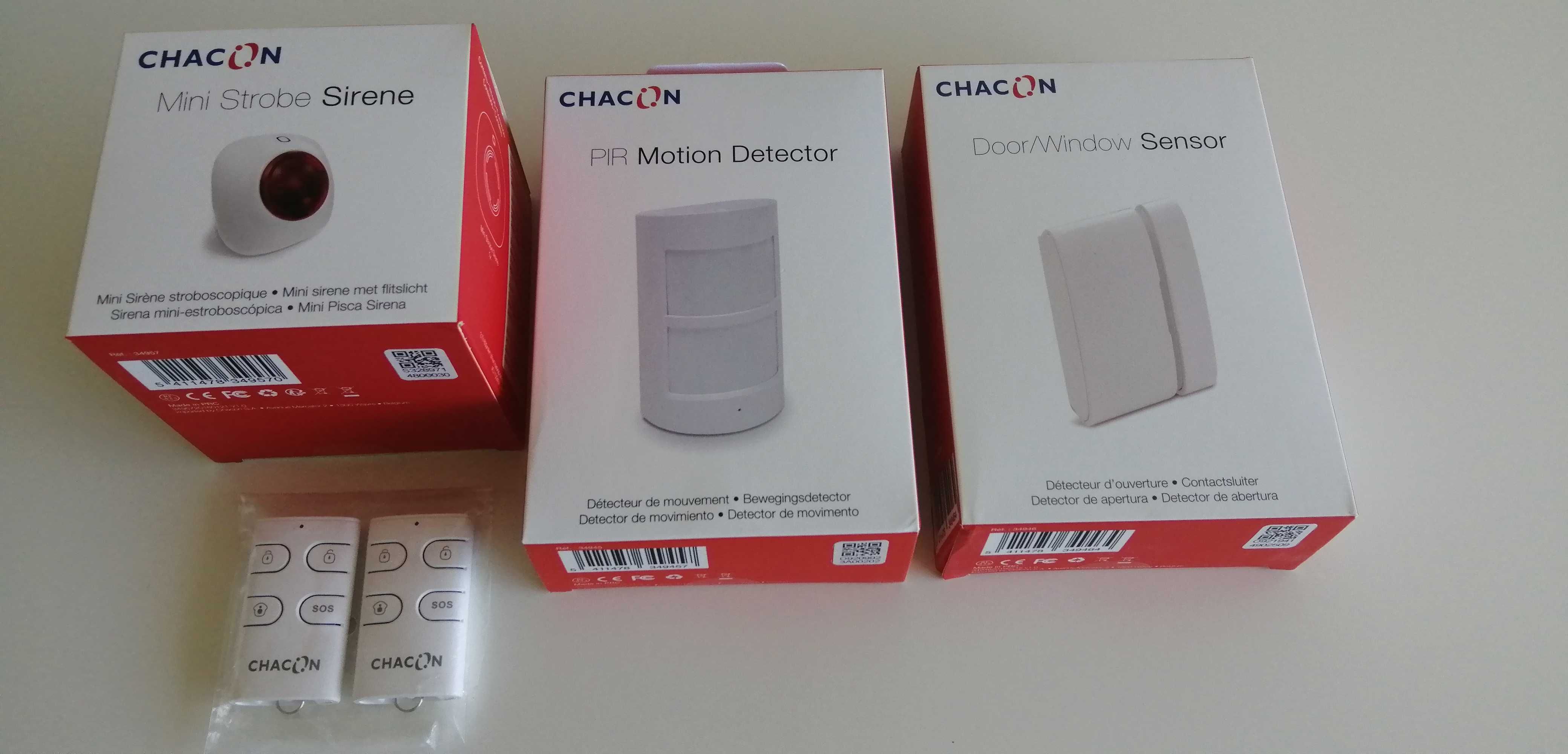 Alarmes intrusão Chacon Wi-Fi / GSM