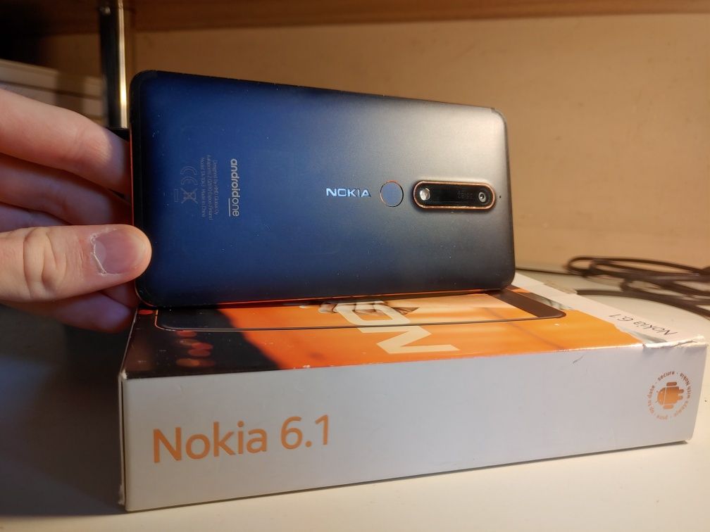 Мобільний телефон/Смартфон Nokia 6.1 Dual Sim 4/64GB Blue.