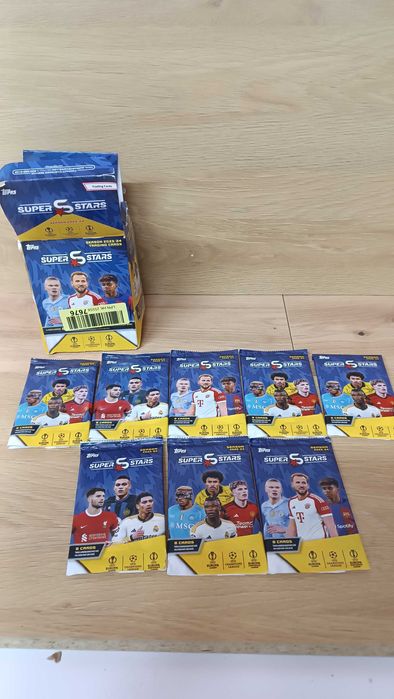 Karty piłkarskie 2023/2024 super stars topps do albumu
