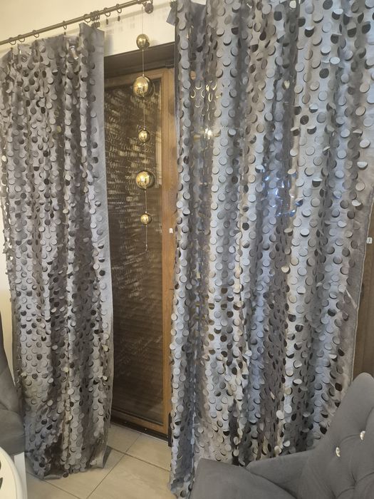 Zasłony wycinane laderowo 2szt