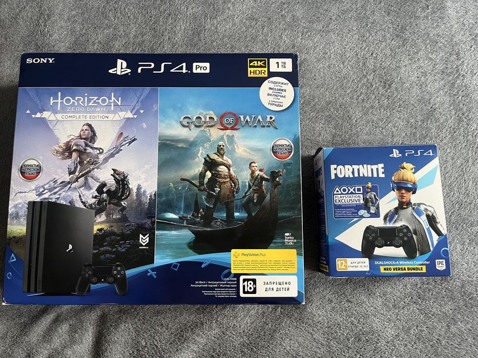 Консоль Sony PlayStation 4 PRO 1TB CUH 72 Black б/у