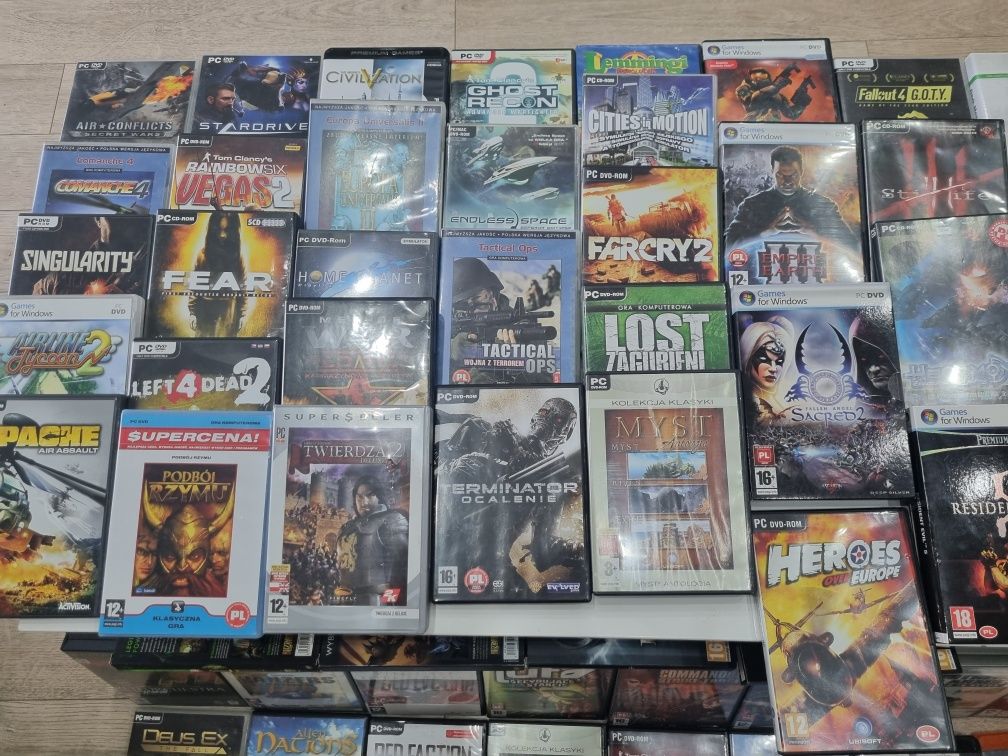 Gra PC DVD CD Klasyka Gier 50 zł za 5 wybranych sztuk