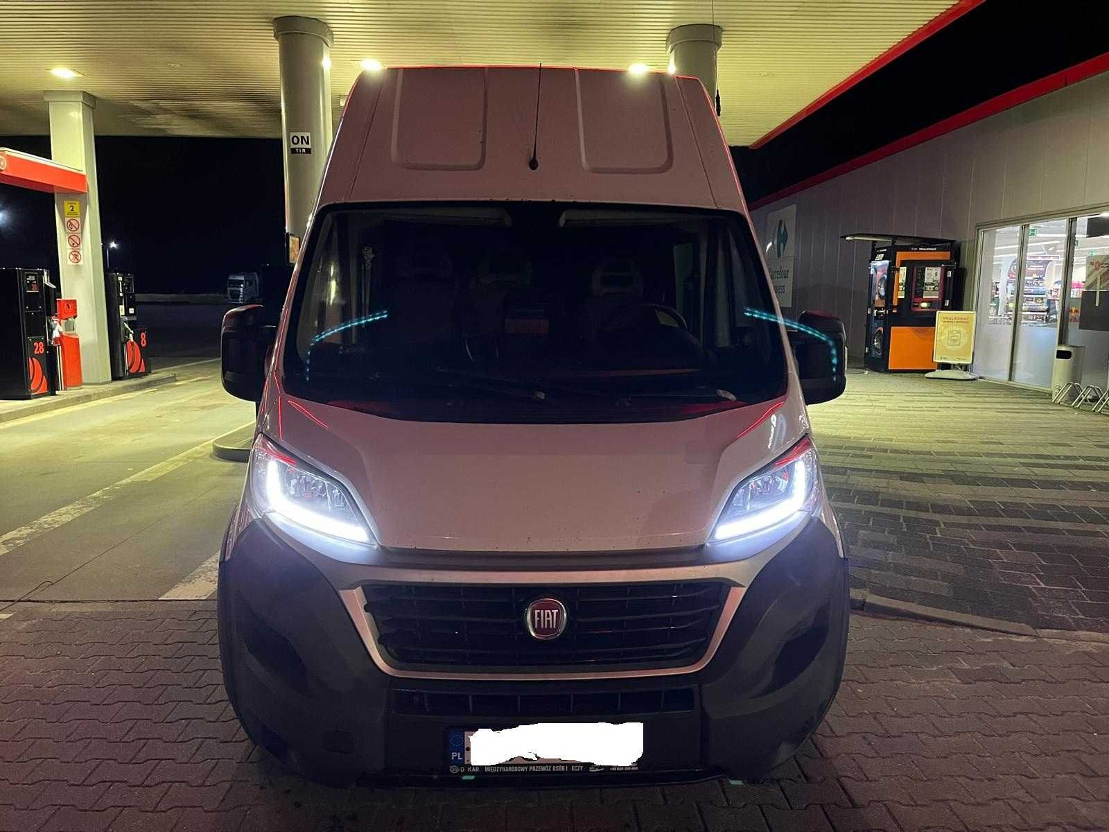 Fiat Ducato brygadówka Ledy 3.0 diesel 180KM zamiana doinwestowany HAK