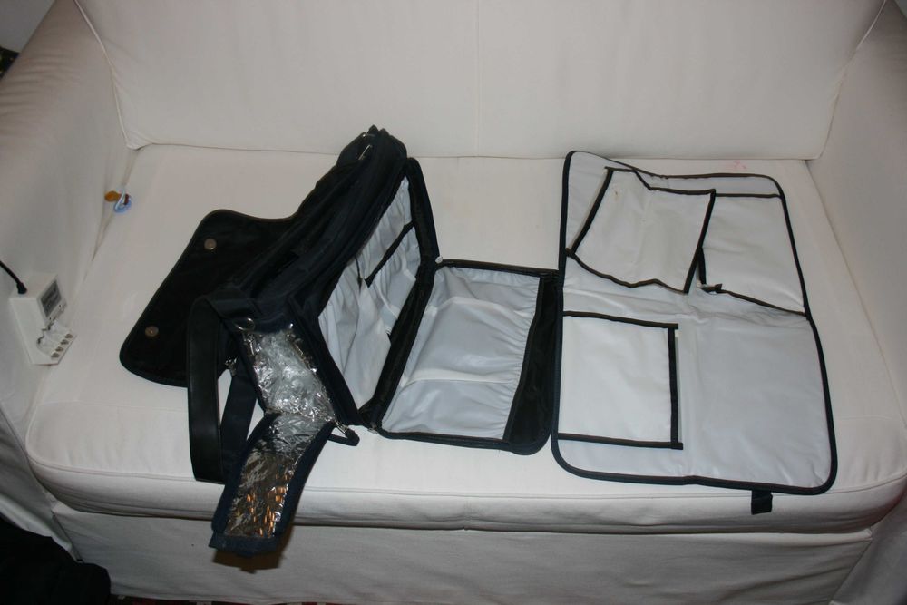 Saco para transportar coisas de roupa bébé
