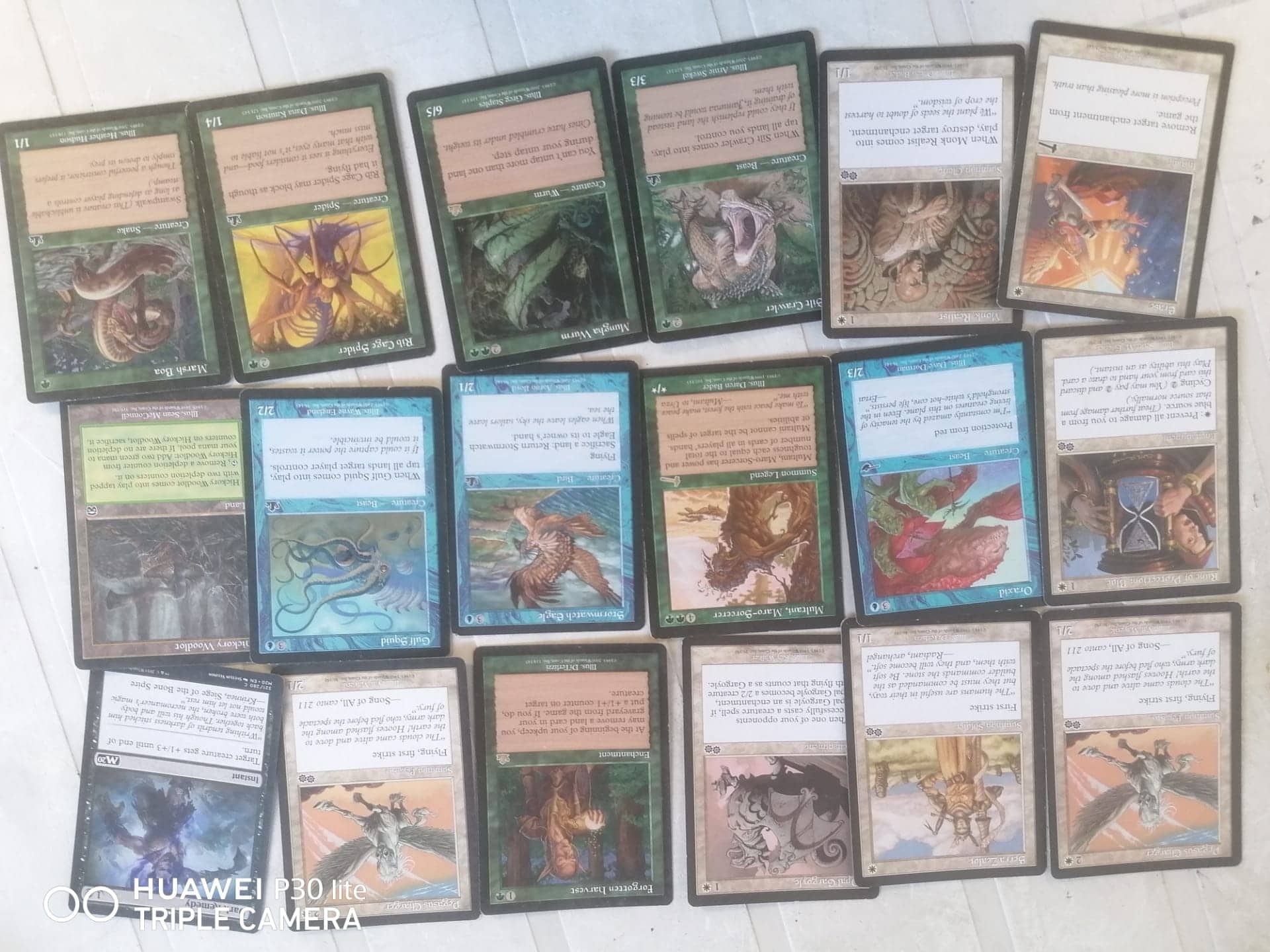 Cartas de Magic varias