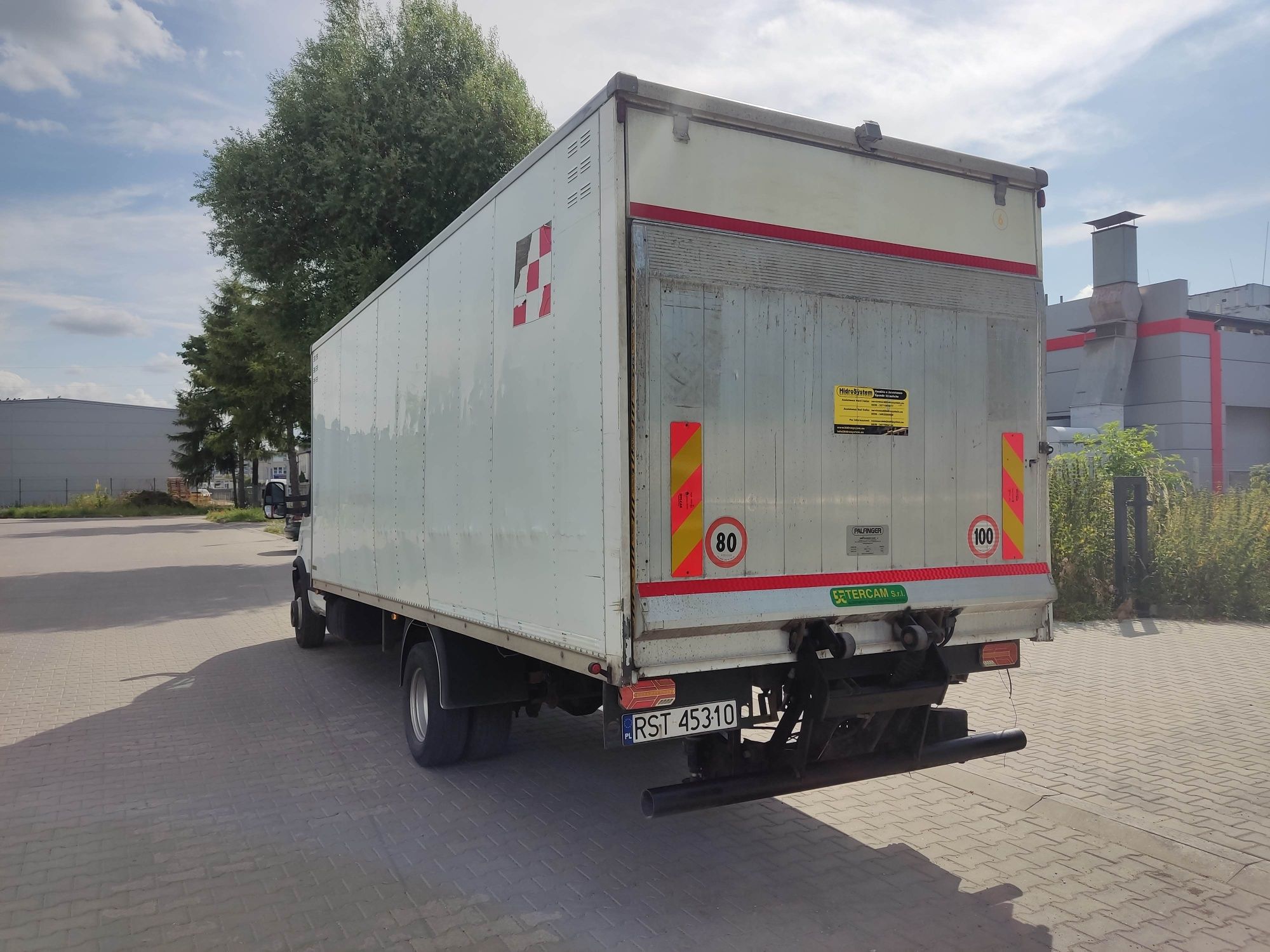 Iveco 35c17 50c17 70c17 Kat B kontener winda