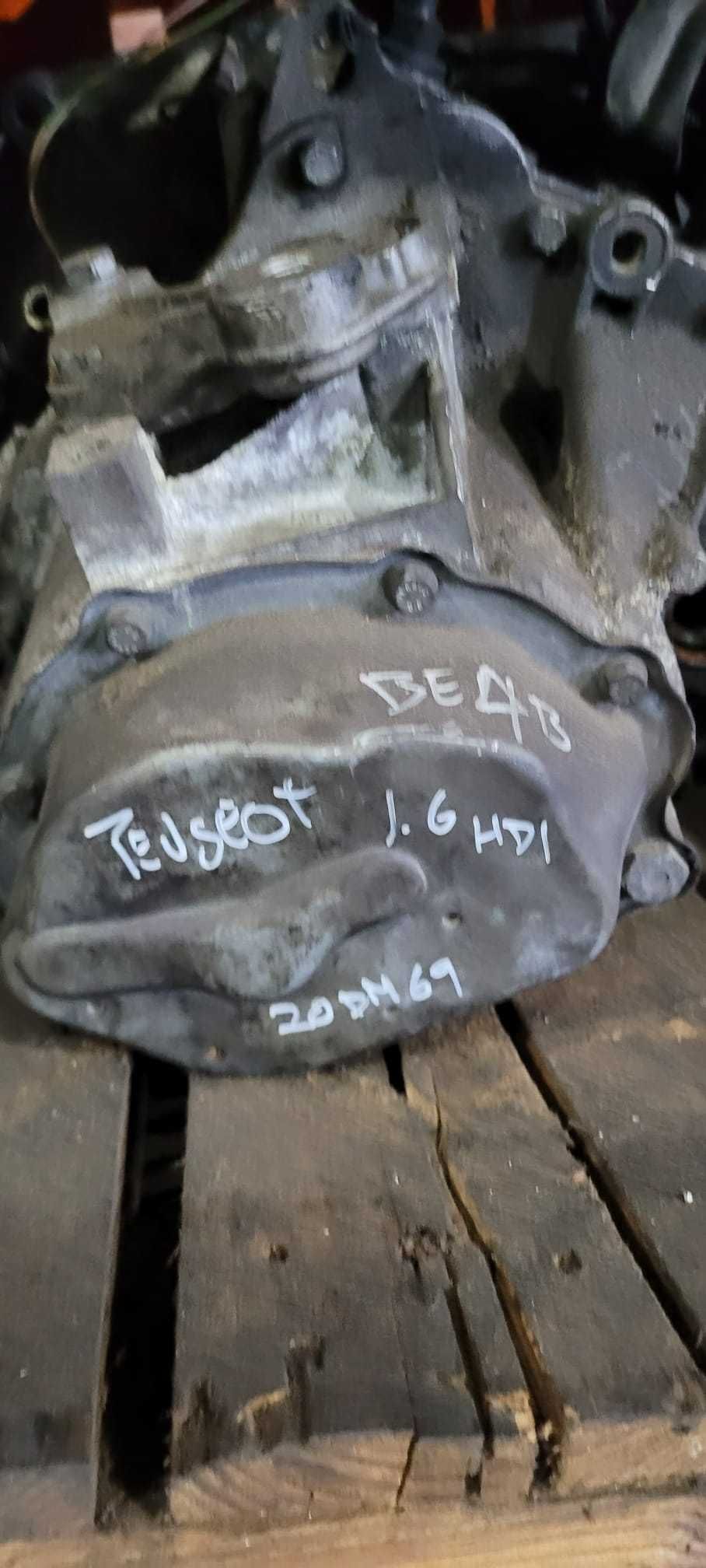 peugeot 307 1.6 hdi - caixa velocidades