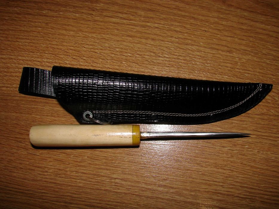 Нож ручной работы охотничий сталь У8 кованый