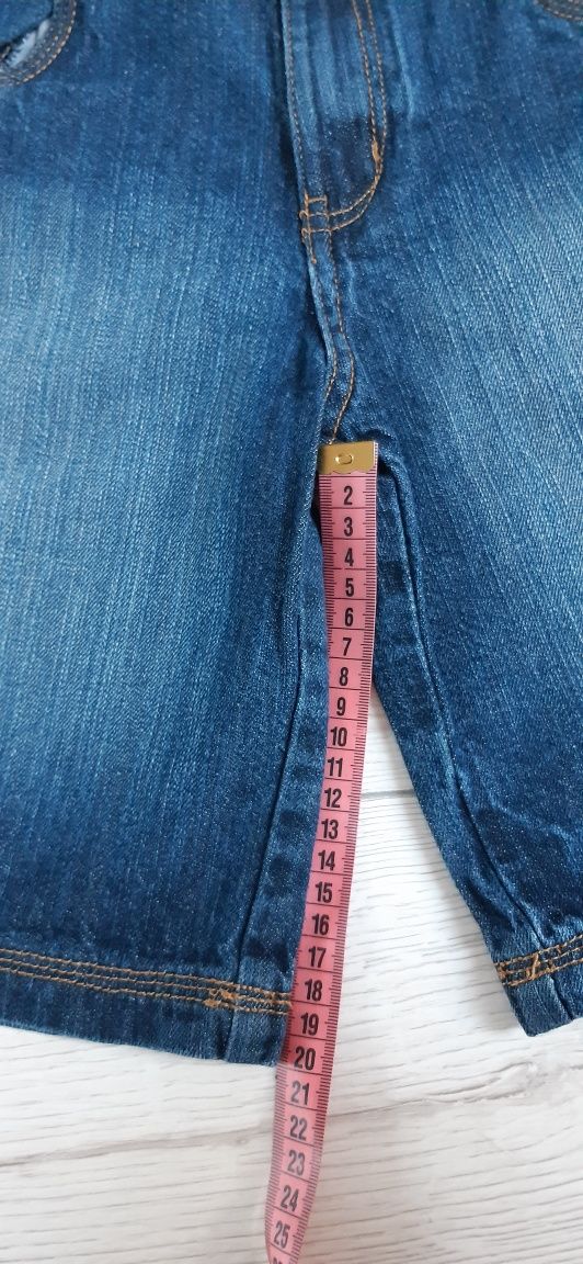 Krótkie spodenki jeansowe dla chłopca GEORGE, rozmiar 122-128