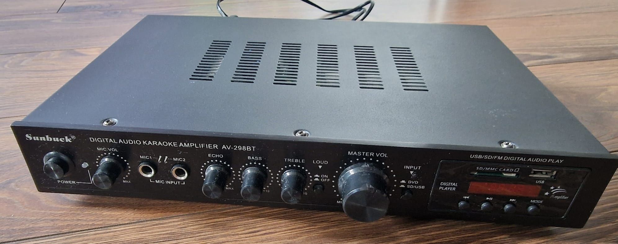 Receiver Hi-fi Amplifier Stereo Bluetooth Radio Digital Usb Amplifier